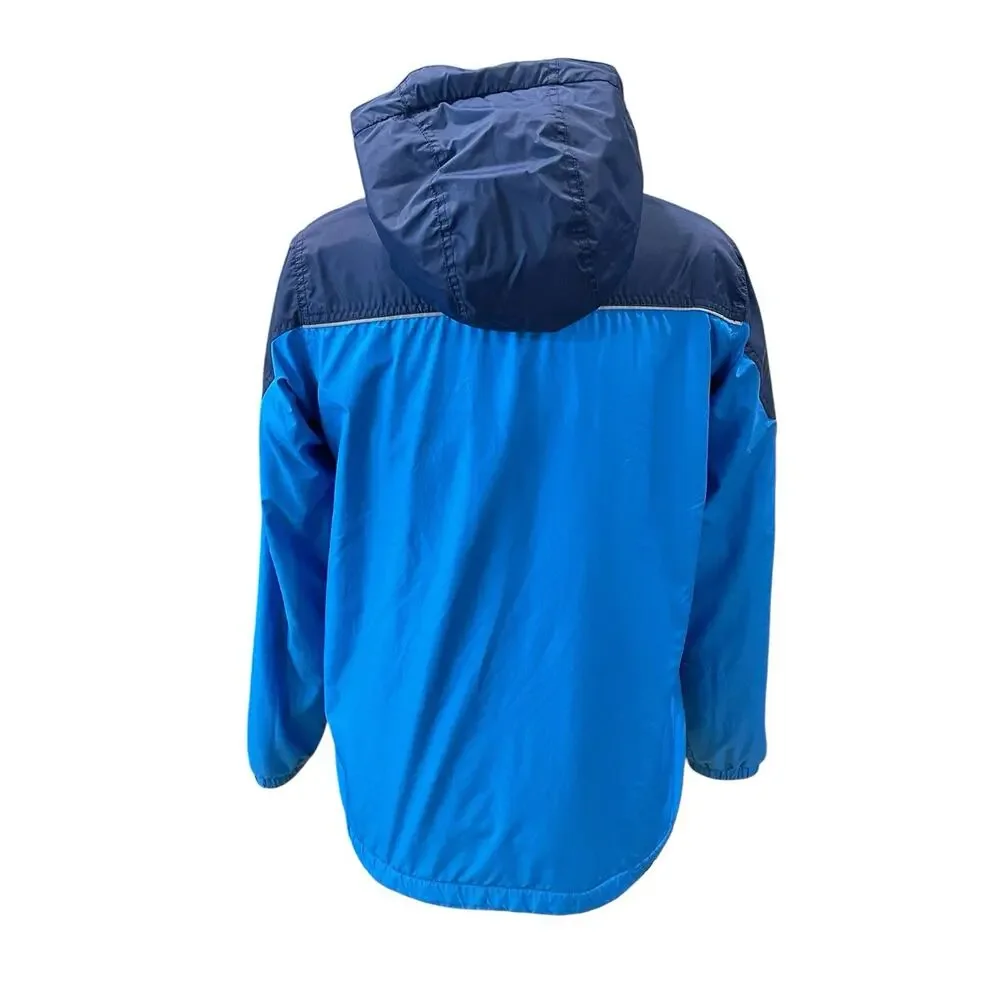 Columbia Valley Runner Jacket Blue Youth Boys Size X-Large Fleece Lining Outdoor